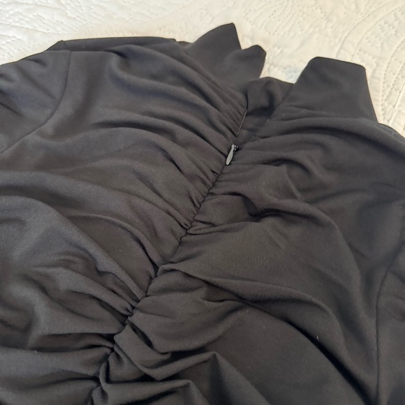 AS by DF Harley Turtleneck Top Black Ruched Women's Top size small - Picture 8 of 11